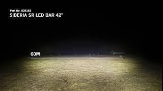 SIBERIA DR LED BAR 42" LIGHTING BEAM PATTERN