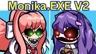 Friday Night Funkin' VS Monika.EXE V2 FULL WEEK (FNF Mod/DDLC/Monika) (Doki Triple Trouble Festival)