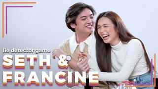 Francine Diaz and Seth Fedelin Play a Lie Detector Game | Rec•Create