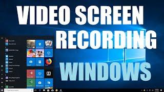 How to use a computer video screen recorder in Windows