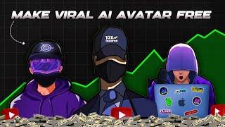 How To Make Viral AI Avatar Like 10x Income And Digital Income Project Using Free AI Tools