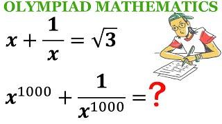 How to Think Outside the Box? | Nice Algebra problem | (Math Olympiad Preparation)