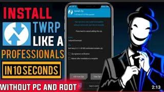 Watch "Install TWRP Recovery Without Root Without pc ,TWRP Recovery install no pc no root !!"