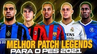 A NOVA VERSÃO 4K do INCRÍVEL PATCH LEGENDS PES 2021 e OPTION FILE LEGENDS PC / PS4 / PS5