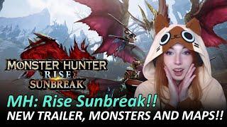 Monster Hunter Rise: Sunbreak Capcom Showcase Reaction!!! New Trailer, Monsters and Maps!!