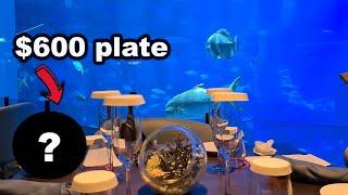 What to eat at an Underwater Restaurant? Singapore Restaurants, Singapore Food King