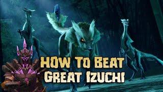 How To Beat: Great Izuchi - Monster Hunter Rise