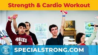 Strength Cardio Workout for Special Needs With Personal Trainer