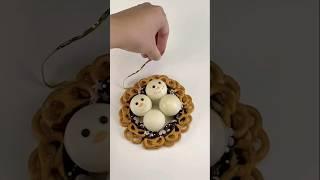 Snow man Christmas wreath #diy #chocolate #크리스마스 #christmasgift #초콜릿 #christmas #creativityunbound