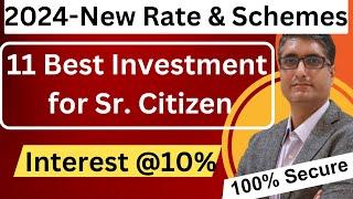 11 Best Investment options for senior citizens 2024 | New Schemes and 100% Secure Schemes 2024