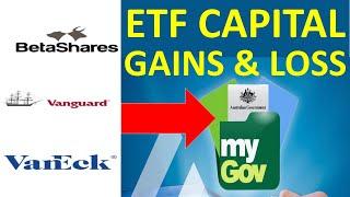 ETF Capital Gains in MyGov: How to Add Them Without Pre-Fill | 2024 Australian Tax Return