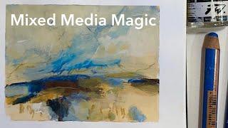 Mixed Media Acrylic - Loosen Up Your Painting Style SERIES