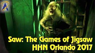 Saw: The Games of Jigsaw highlights from Halloween Horror Nights Orlando 2017