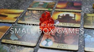 Ten of my Favourite Small Box Games