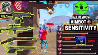 Free Fire Headshot setting 2024  Best Sensitivity Settings ️| Sensitivity + Hud Settings Free Fire