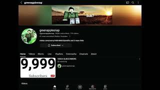 @greenapplesnap  subscribe to him!!