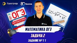 Задание 11, задача 2 | Математика ОГЭ  2024