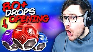 ICH ÖFFNE 80+ DROPS und bekomme *4 MEGA ITEMS*  Rocket League Opening