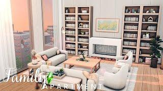 The Sims 4 Build: FAMILY APARTMENT NO CC ️