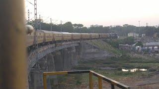 VALSAD TO RAJKOT FULL JOURNEY TRAIN NUMBER #22718 SECUNDERABAD RAJKOT SUPERFAST EXPRESS