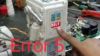 fucen Servo moter Error 5 How to Remove Error 5 Sewing machine#reels #youtube #new #youtubeshorts