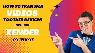 How to send videos using XENDER on iPhone( transfer video from files to other devices using XENDER)