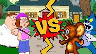 M.U.G.E.N. Battles | Peter Griffin/Meg Griffin vs Tom/Jerry | Family Guy vs Tom and Jerry