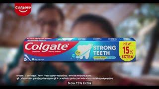 Daaton Ka Poshan | Colgate Strong Teeth 100gm, Ab 15% EXTRA | Malayalam