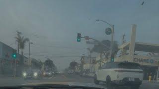 Drive Through Downtown Manhattan Beach 12/19 #manhattanbeach #california #downtown #beach