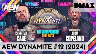 AEW DYNAMITE | Episode 12 (2024) (Ganze Folge) | DMAX