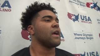 Gable Steveson wins 2017 UWW Junior Freestyle Nationals at 120 kg