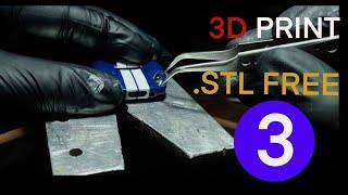 #03 How to build Shelby Daytona 1/43 scale using 3D printing free stl files PART 3 finalized