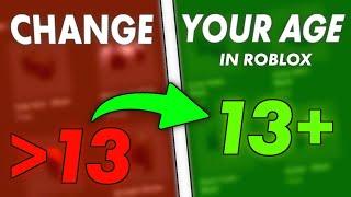 How To CHANGE Your AGE If UNDER 13 (Change Birthday In Roblox)