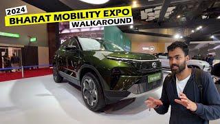 Bharat Mobility Expo 2024 || All Car Brands - Audi, BMW, Tata...Walkaround | Full Detail