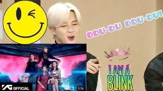 Bts Reaction BLACKPINK - ‘뚜두뚜두 (DDU-DU DDU-DU)’ M/V #bts#blackpink#ddududdudu#reaction [Fanmade]