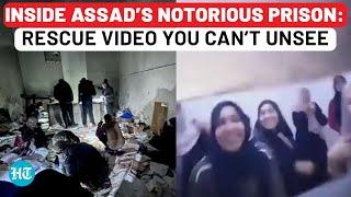 Inside Assad’s Red Prison: Rebels Break Into, Rescue Women from Notorious Sednaya Dungeons | Watch