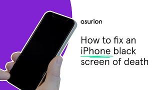 How to fix an iPhone black screen of death | Asurion