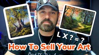 How To Price Your Art To Sell In 7 Minutes | Explained | Paintings By Justin