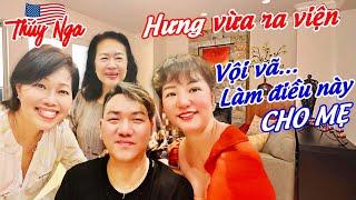 Hưng vừa ra viện vội vã.. làm điều này cho Mẹ…