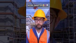 Work smarter  #workers #construction #work #smart #job #viralvideo #shorts