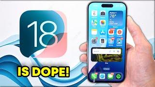 iOS 18 - This is Dope!