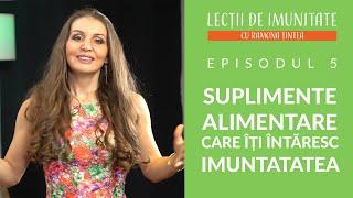 LECȚII DE IMUNITATE - EP 5 - SUPLIMENTE ALIMENTARE CARE ÎȚI ÎNTĂRESC IMUNITATEA | Scoala de Slabit