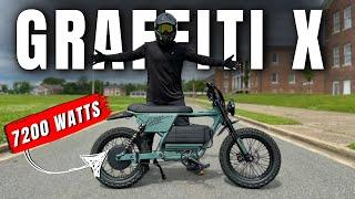 Insane 7200 Watt E-Moped  // Lyric Graffiti X