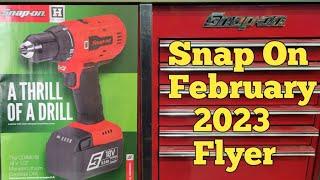 SNAP ON TOOLS FEBRUARY 2023 HOT TOOLS FLYER. By: Shaners Mechanic Life
