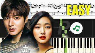 Zion T - I Just Want To Stay With You | The King : Eternal Monarch OST | Slow Piano Tutorial