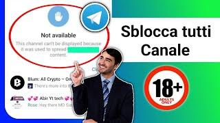 Risolvi il problema "Questo canale non può essere visualizzato" di Telegram (Android e iOS)