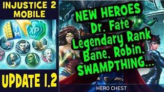 Injustice 2 Mobile Update 1.2. NEW HEROES IN THE ROSTER. Best Update So Far!