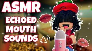 Roblox ASMR ~ ECHOED Mouth Sounds + Mic Brushing!! (VERY TINGLY )