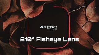 Adcom 210° Fisheye Lens || Intro and Click Samples || Photofreak Guy