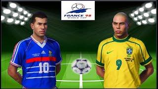 PES 2021 - FRANCE vs BRAZIL WOLRD CUP 1998